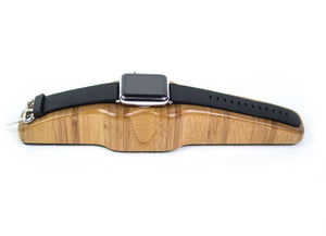 Arc Solo Apple Watch Charging Stand in Bamboo Hero