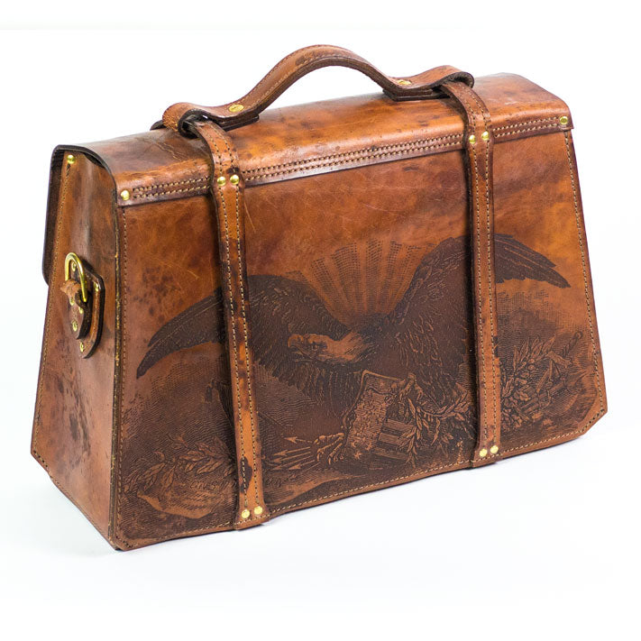 American Traveler Leather Attache