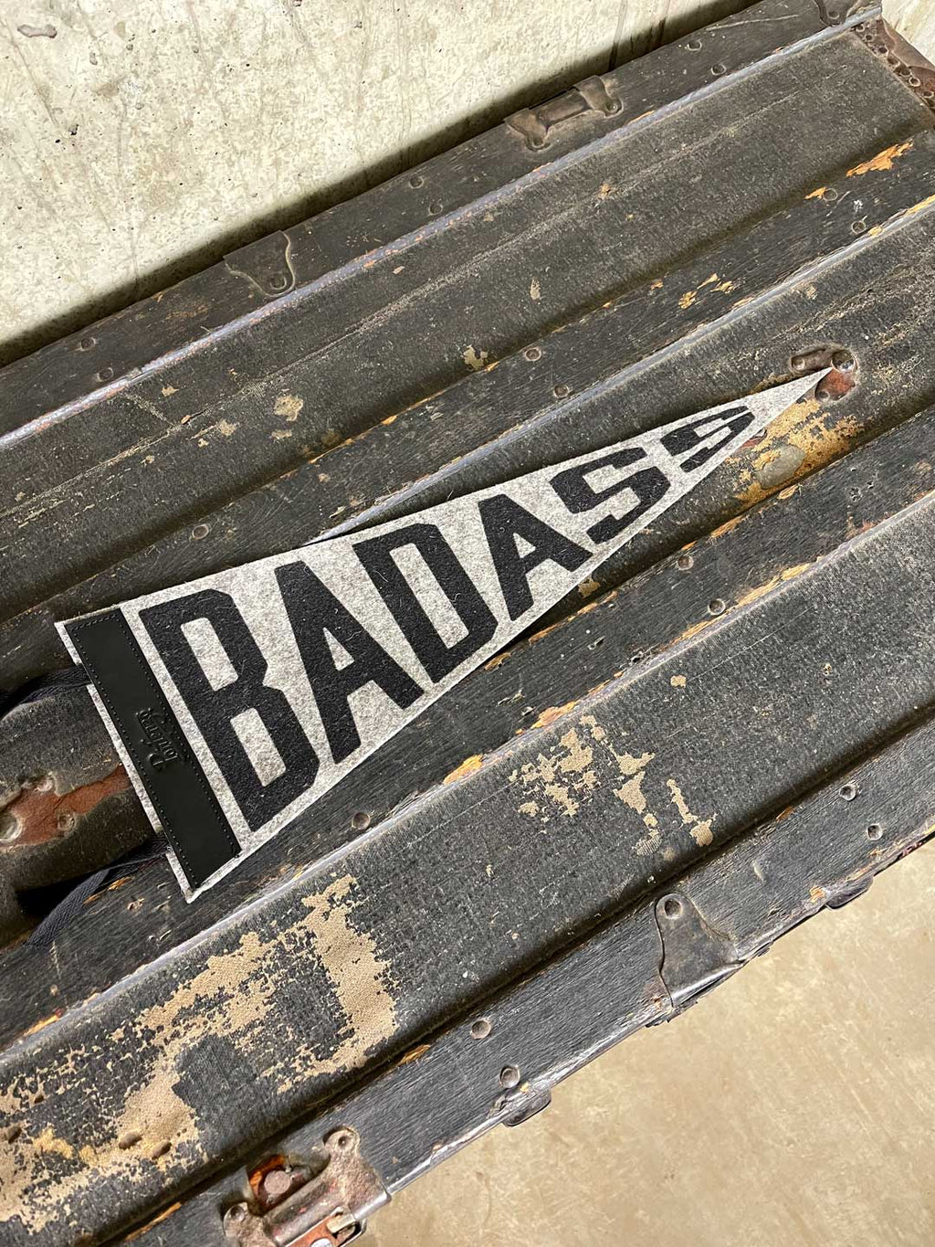 Baddass Felt Pennant