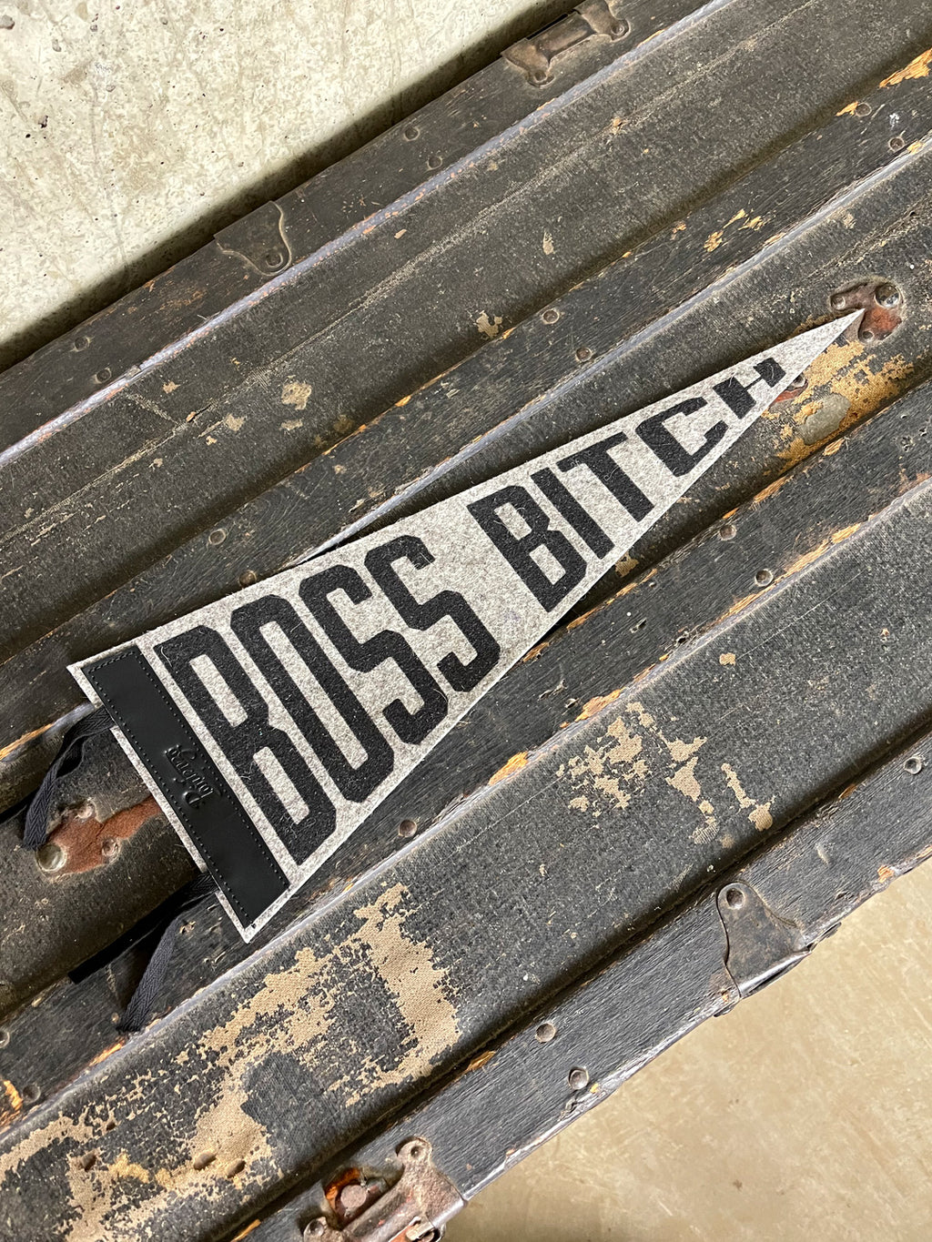 Boss Bitch Felt Pennant