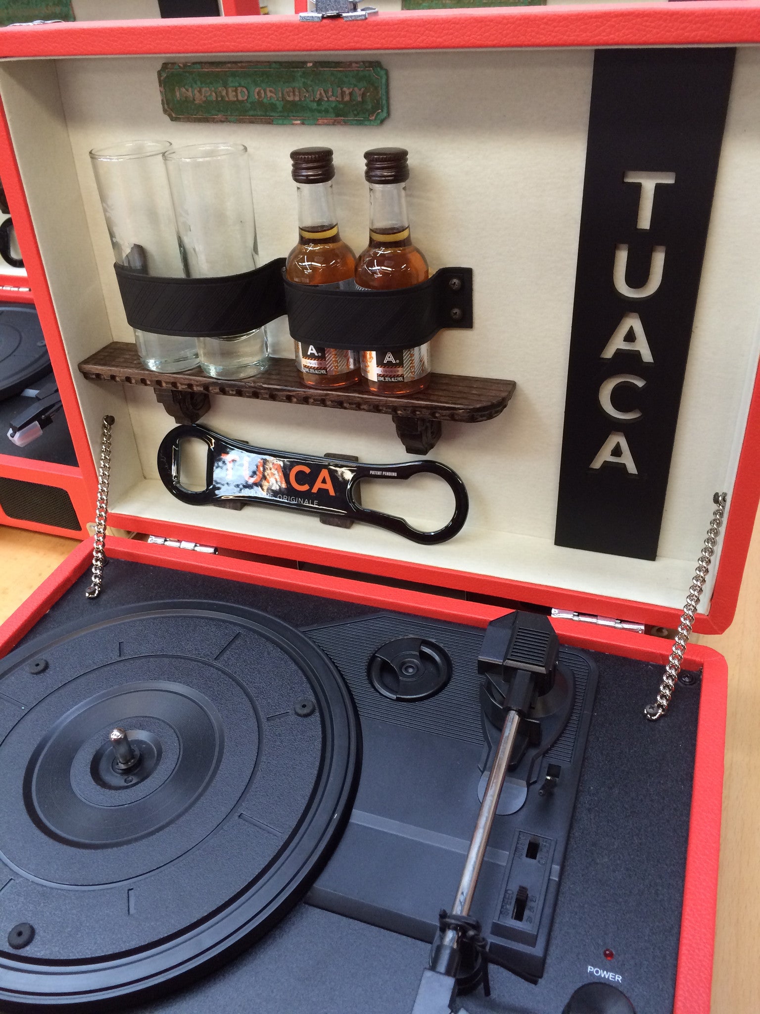 Custom Tuaca Turntables