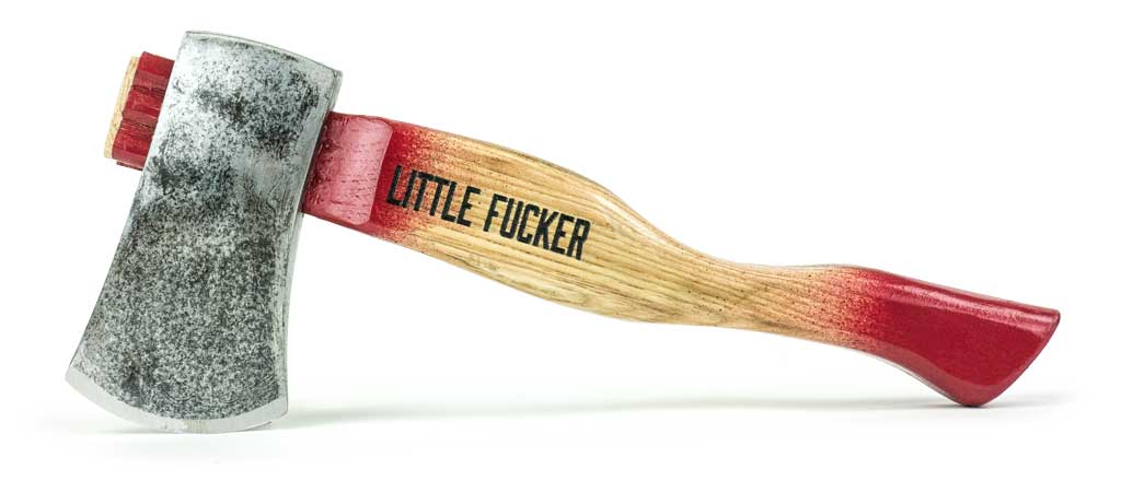 Little Fucker mini hatchet