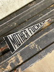 M@ther F#&ker Felt Pennant