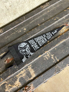 Other Guy Black Felt Pennant
