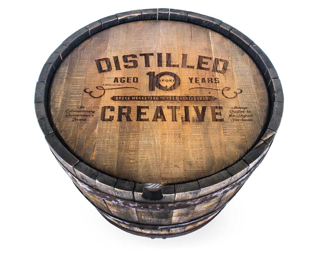 Whiskey Barrel Tables