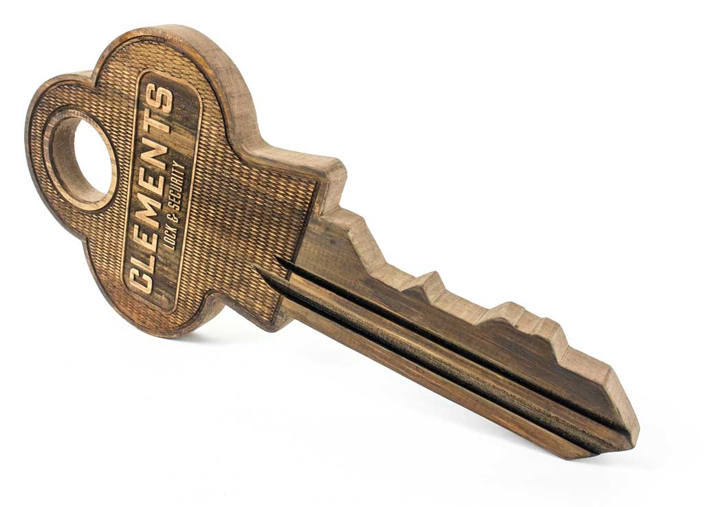 Retro Wooden Key